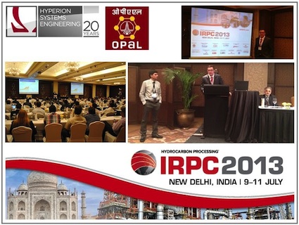 Hyperion Sponsors, Participates and Presents at IRPC 2013